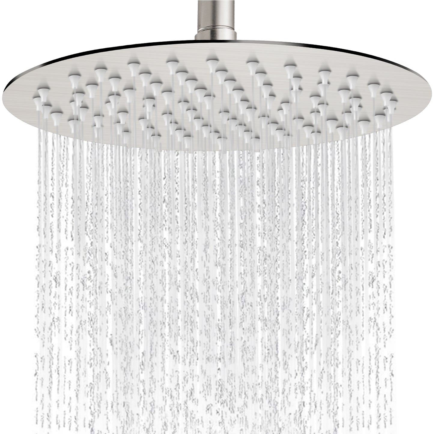 
                  
                    Midanya Round Rainfall Shower Head,16 Inch Stainless Steel High Pressure High Flow Stainless Steel Rainfall Shower Head,Ultra Thin Design High Pressure
                  
                