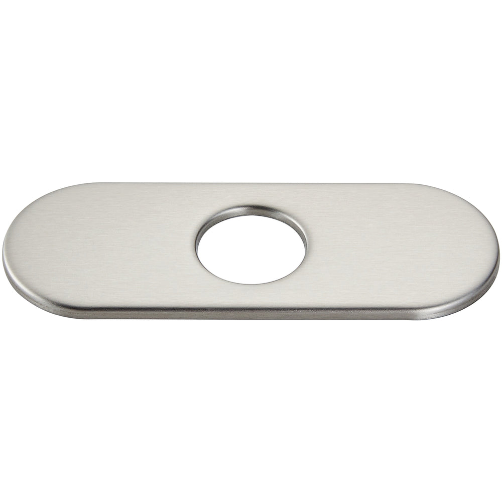 
                  
                    Midanya 6 Inch Sink Hole Cover, 1 or 3 Hole Bathroom Kitchen Lavatory Faucet Cover Plate, SUS304 Stainless Steel Decorative Cover,Vessel Vanity Sink Faucet Oval Deck Plate
                  
                