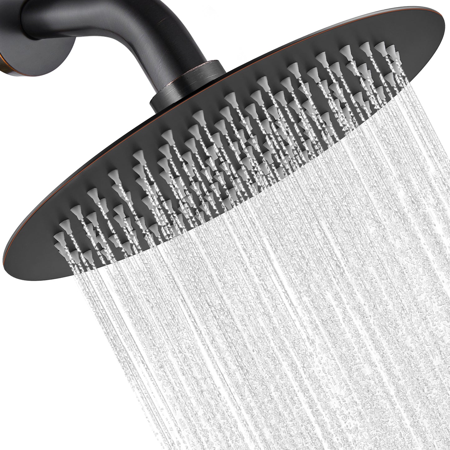
                  
                    Midanya Round Rainfall Shower Head,6 Inch Stainless Steel High Pressure High Flow Stainless Steel Rainfall Shower Head,Ultra Thin Design High Pressure
                  
                