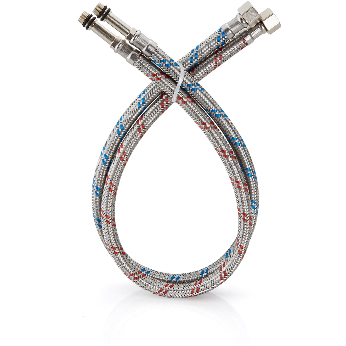 
                  
                    Midanya Faucet Connector, Braided Stainless Steel Supply Hose 3/8-Inch Female Compression Thread x M10 Male Connector, x 2 Pcs (1 Pair)
                  
                