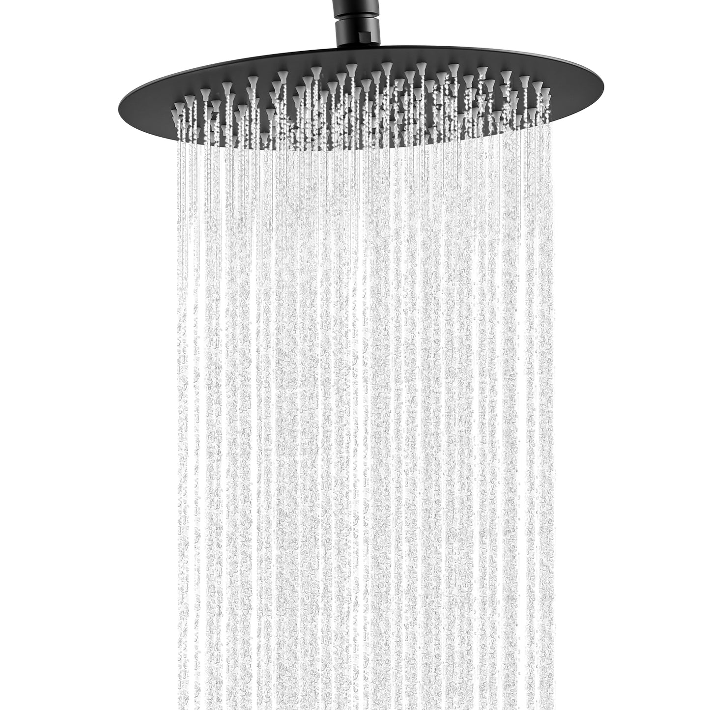 
                  
                    Midanya Round Rainfall Shower Head 10 Inch Stainless Steel Ultra Thin Design High Pressure
                  
                