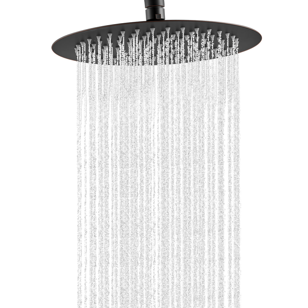 
                  
                    Midanya Round Rainfall Shower Head 10 Inch Stainless Steel Ultra Thin Design High Pressure
                  
                