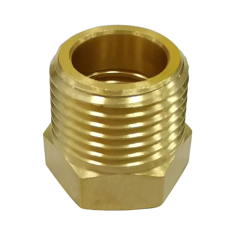 
                  
                    Midanya Brass Pipe Fitting Reducer Adapter 2 Pack Thread Hose Fitting Straight Hex Nipple Fast Coupler
                  
                