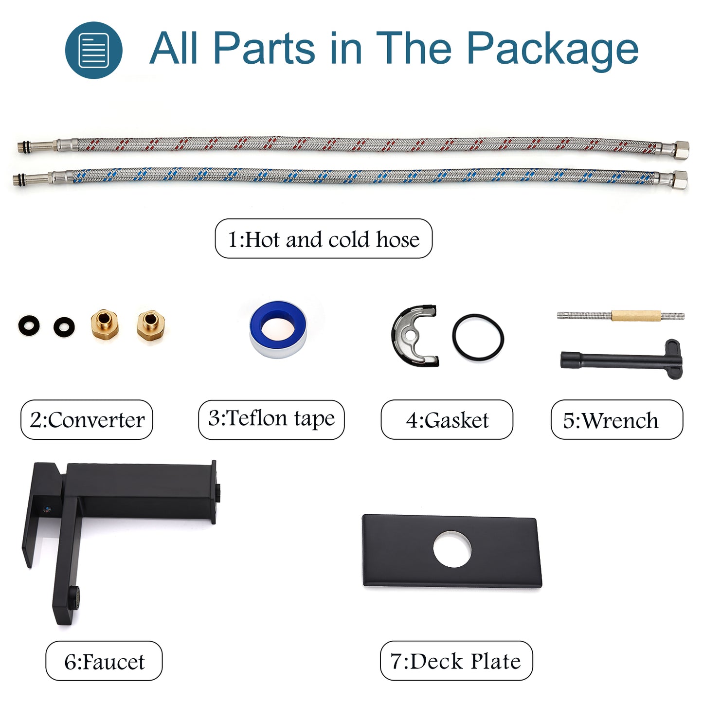 Single Handle Conversion Set Compatible With  